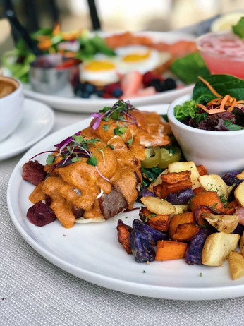 Surf and turf Benedict